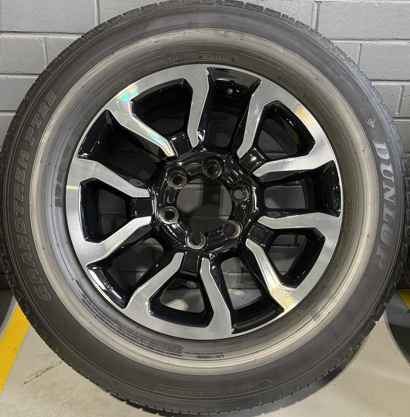 After — Tinted Wheel